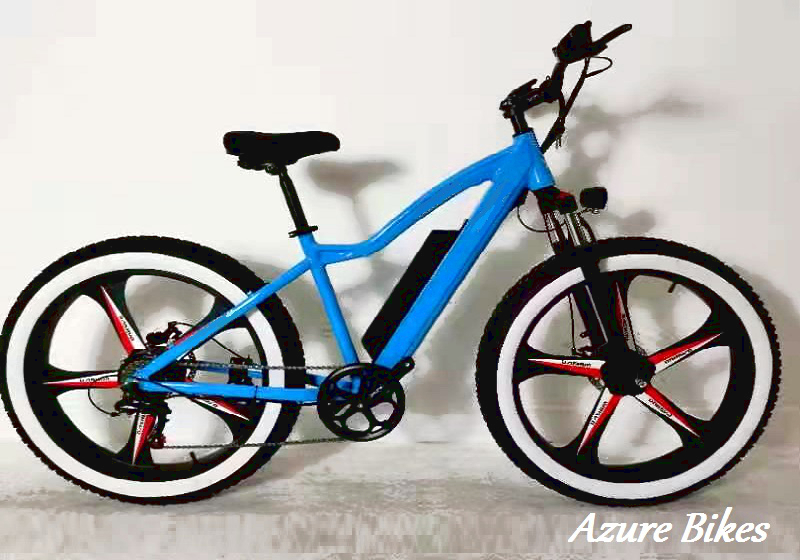 By-product celebrate Sloppy Electric Fat Bike 1000w Buton with Magnesium Wheels - Azure Bikes