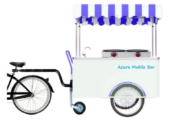 Mobile crepes business equipment