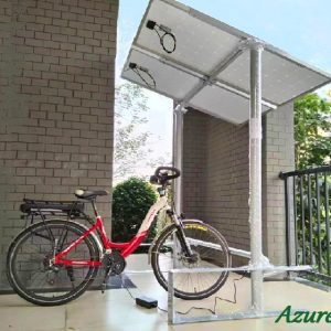 E-Bike Solar Charging Station for 4 Electric Bikes