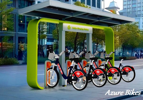 Solar Powered Charging Station for Electric Bikes