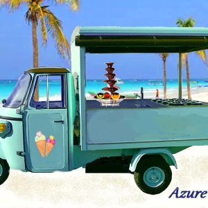 Mobile Ice Cream Electric Tuk Tuk Truck