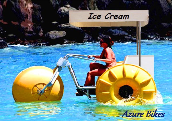 Ice Cream Beach Cart