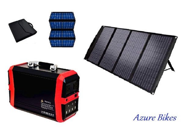 Portable solar power generator for home