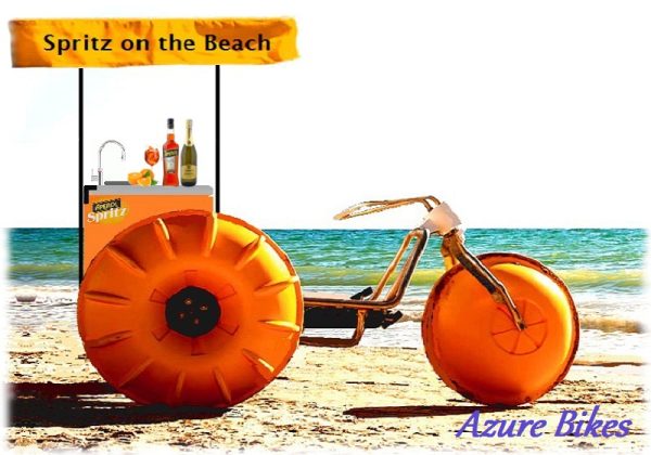 Spritz on the beach mobile bar