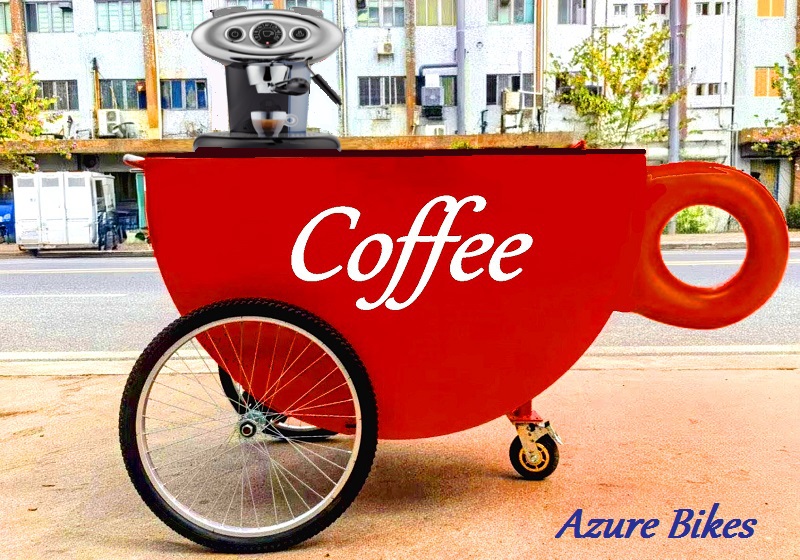Mobile Coffee Cart for Events