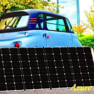 Portable Solar Panels for EV charging
