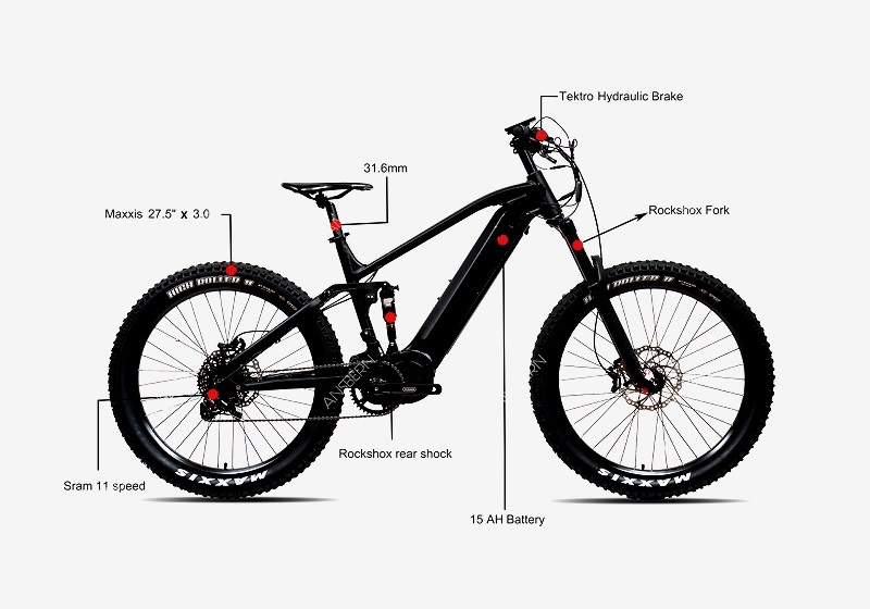 Electric Mountain Bike Specifications