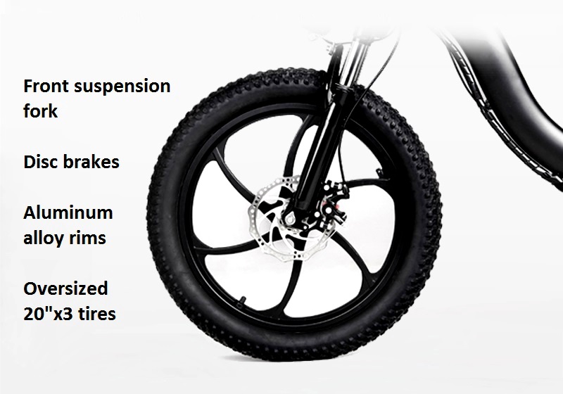 Foldable electric bicycle tires