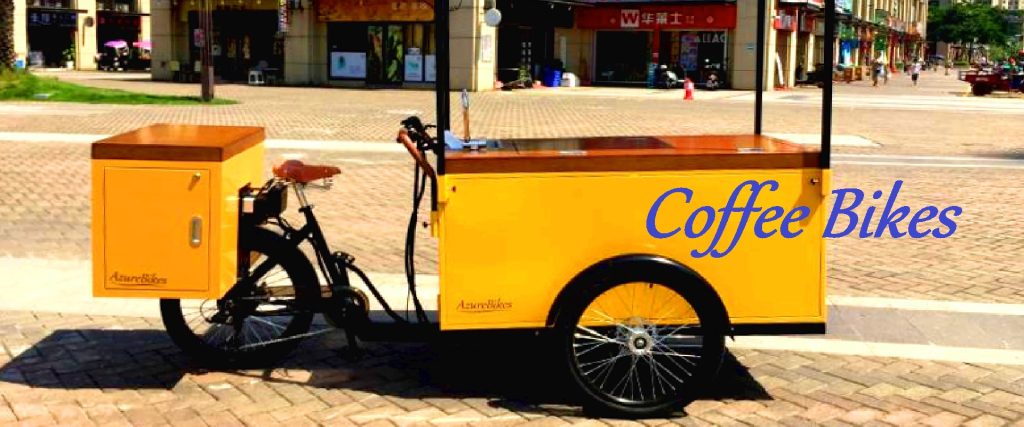 Mobile Solar Powered Coffee Bike