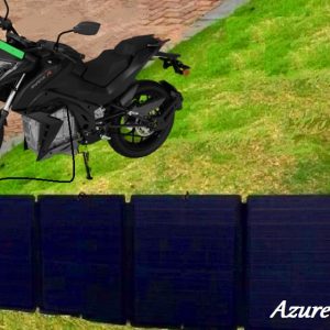 Solar Motorcycle Portable Battery Charger