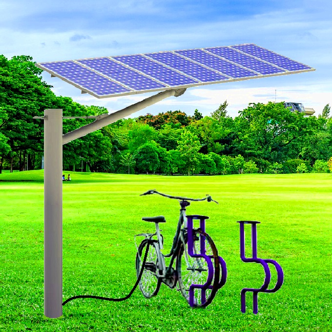Solar Bike Battery Charger