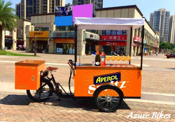 Aperol Spritz Food Truck Electric Tricycle