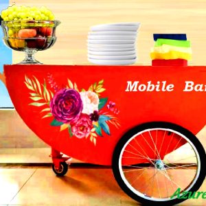 Mobile Bar Cart for Wedding & Event Services