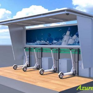 Solar BikePort Bike Parking & Charging Station