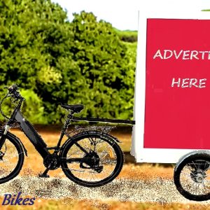Bicycle Billboard Advertising Trailer